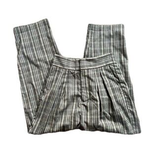 Urban Outfitters Black and White Plaid Pants